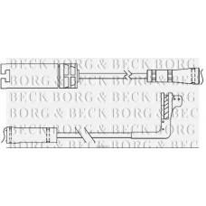 BWL3067 BORG & BECK Сигнализатор, износ тормозных колодок