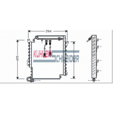 5020301 KUHLER SCHNEIDER Конденсатор, кондиционер