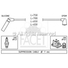4.9420 FACET Комплект проводов зажигания