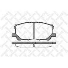 1050 000B-SX STELLOX Комплект тормозных колодок, дисковый тормоз