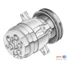 8FK 351 108-371 HELLA Компрессор, кондиционер