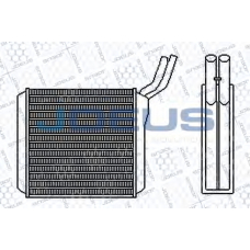220M23 JDEUS Теплообменник, отопление салона