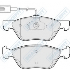 PD3172 APEC Комплект тормозных колодок, дисковый тормоз