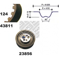 23811 MAPCO Комплект ремня грм
