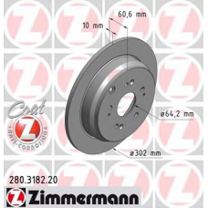 280.3182.20 ZIMMERMANN Тормозной диск