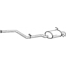 286-057 BOSAL Глушитель выхлопных газов конечный