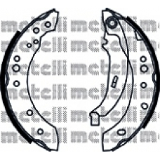 53-0513 METELLI Комплект тормозных колодок
