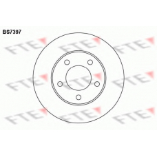 BS7397 FTE Тормозной диск