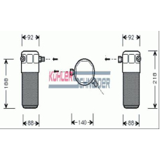8914101 KUHLER SCHNEIDER Осушитель, кондиционер
