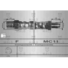 8228 Malo Тормозной шланг