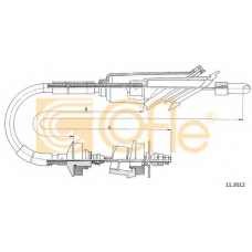 11.3012 COFLE Трос, управление сцеплением