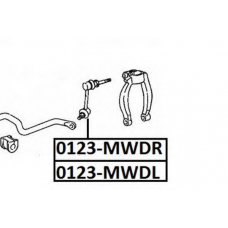 0123-MWDL ASVA Тяга / стойка, стабилизатор