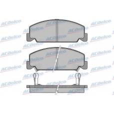 AC058083D AC Delco Комплект тормозных колодок, дисковый тормоз