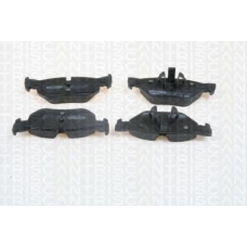 8110 11023 TRISCAN Комплект тормозных колодок, дисковый тормоз