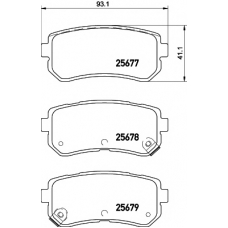 8DB 355 020-851 HELLA PAGID Комплект тормозных колодок, дисковый тормоз