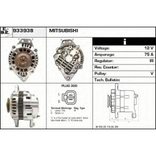 933938 EDR Генератор