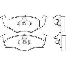 21866 172  0 5 T4026 TEXTAR Колодки тормозные