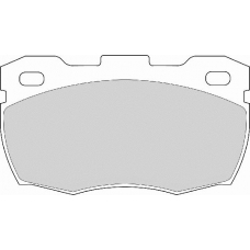 FD6585A NECTO Комплект тормозных колодок, дисковый тормоз