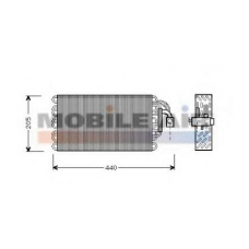 0600V003 VAN WEZEL Испаритель, кондиционер