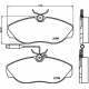 8DB 355 018-141 HELLA PAGID Комплект тормозных колодок, дисковый тормоз