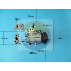 14-0047 AUTO AIR GLOUCESTER Компрессор, кондиционер