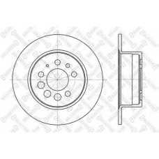 6020-4807-SX STELLOX Тормозной диск