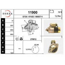 11900 EAI Стартер