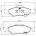 P 24 054 BREMBO Комплект тормозных колодок, дисковый тормоз