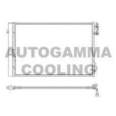 104775 AUTOGAMMA Конденсатор, кондиционер