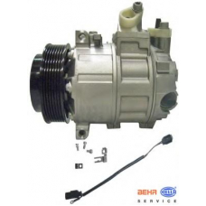 8FK 351 322-421 HELLA Компрессор, кондиционер