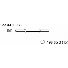 152020 ERNST Предглушитель выхлопных газов