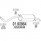 01.60964 MTS Глушитель выхлопных газов конечный