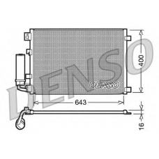 DCN46002 DENSO Конденсатор, кондиционер