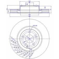 142.1203 CAR Тормозной диск