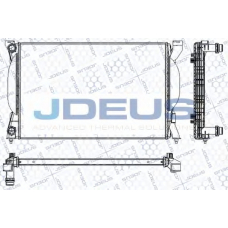 RA0010240 JDEUS Радиатор, охлаждение двигателя