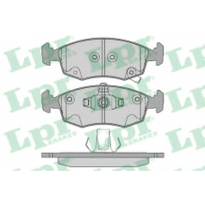 05P1766 LPR Комплект тормозных колодок, дисковый тормоз