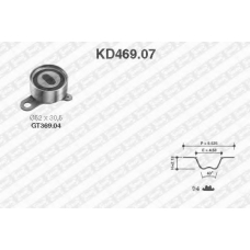 KD469.07 SNR Комплект ремня грм