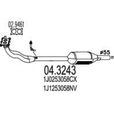04.3243 MTS Катализатор