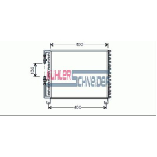 1020401 KUHLER SCHNEIDER Конденсатор, кондиционер