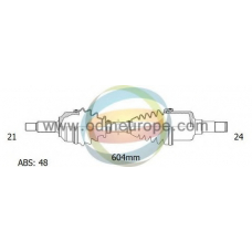 18-161381 ODM-MULTIPARTS Приводной вал