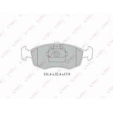 BD-2807 LYNX Колодки тормозные передние