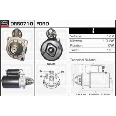 DRS0710 DELCO REMY Стартер