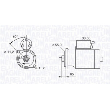063280051010 MAGNETI MARELLI Стартер