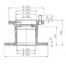 BDC4659 QUINTON HAZELL Тормозной диск