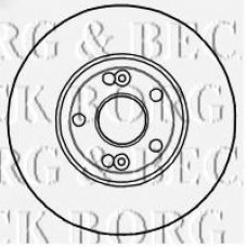 BBD4813 BORG & BECK Тормозной диск