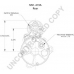 MS1-419A PRESTOLITE ELECTRIC Стартер
