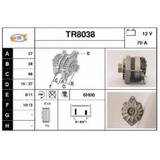 TR8038 SNRA Генератор