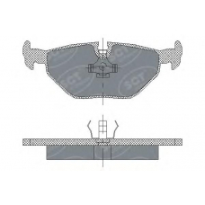 SP 184 SCT Комплект тормозных колодок, дисковый тормоз