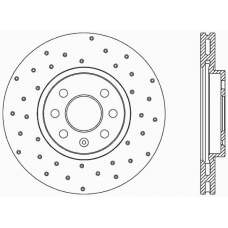 BDRS2074.25 OPEN PARTS Тормозной диск