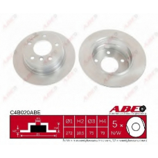 C4B020ABE ABE Тормозной диск